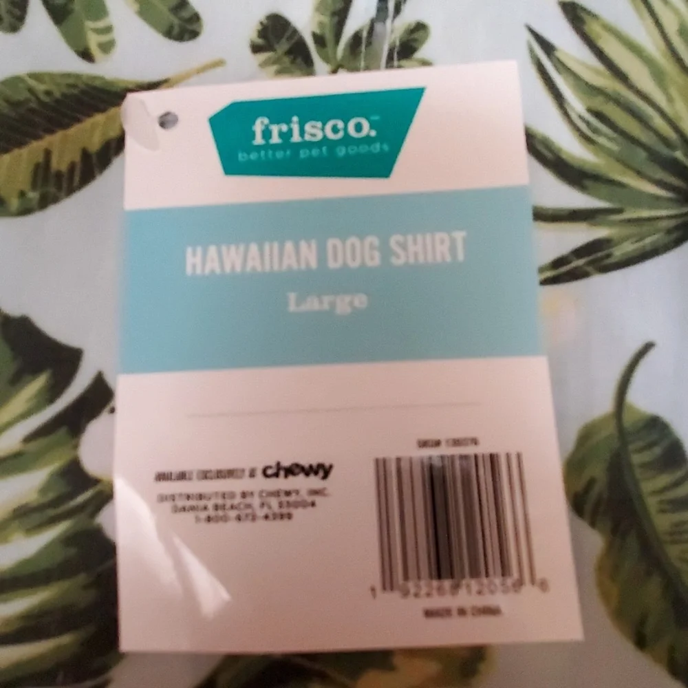 Male Doggie Hawaiian Shirt